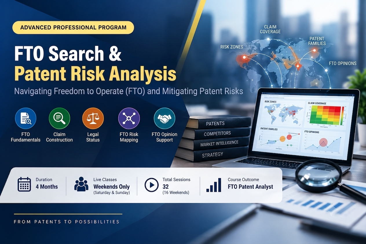 FTO Search & Patent Risk Analysis
