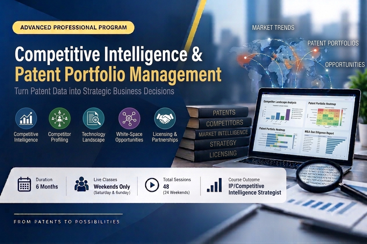 Competitive Intelligence & Patent Portfolio Management